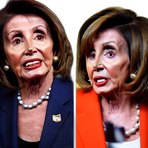 mask, nancy, pelosi, blender transparent PNG cut-out