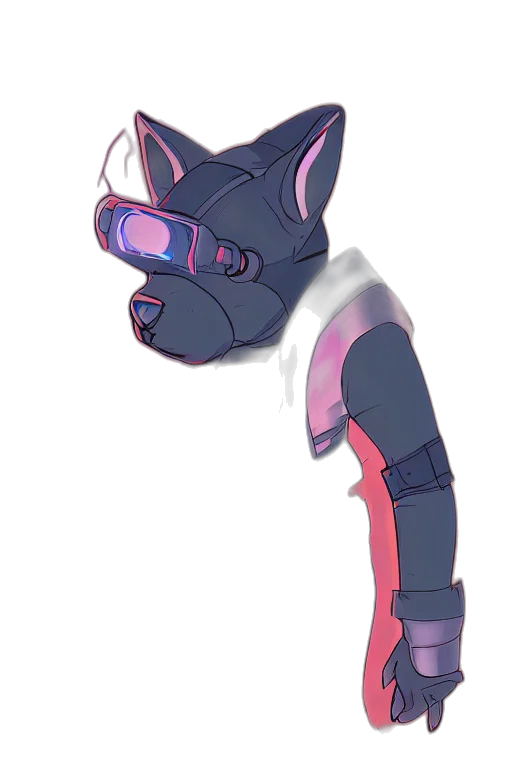 robot, staff, creature, weapon transparent PNG cut-out