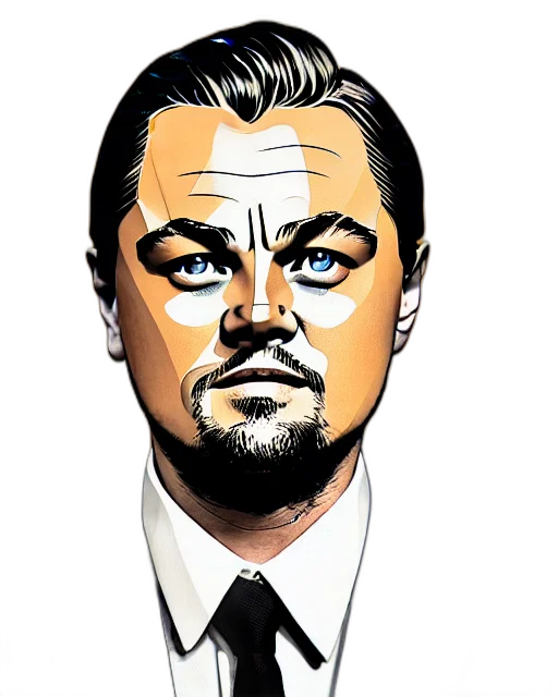 face, comic book art, cartoon, concept art, photorealistic, painting, portrait, leonardo transparent PNG cut-out