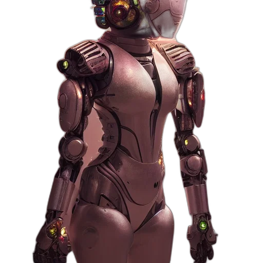 robot, weapon, creature, mask transparent PNG cut-out
