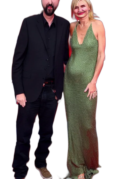 dress, tom, green, cameron transparent PNG cut-out