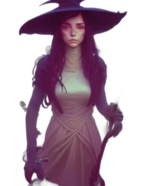 dress, hat, staff, mask, fantasy art, concept art, comic book art, pixel art transparent PNG cut-out