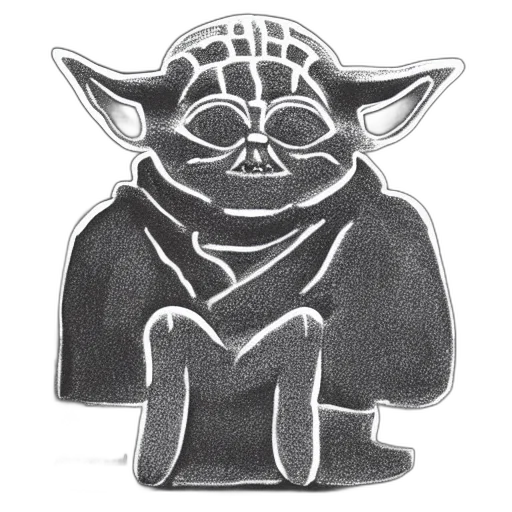 mask, creature, face, staff, concept art, pencil sketch, comic book art, fantasy art transparent PNG cut-out