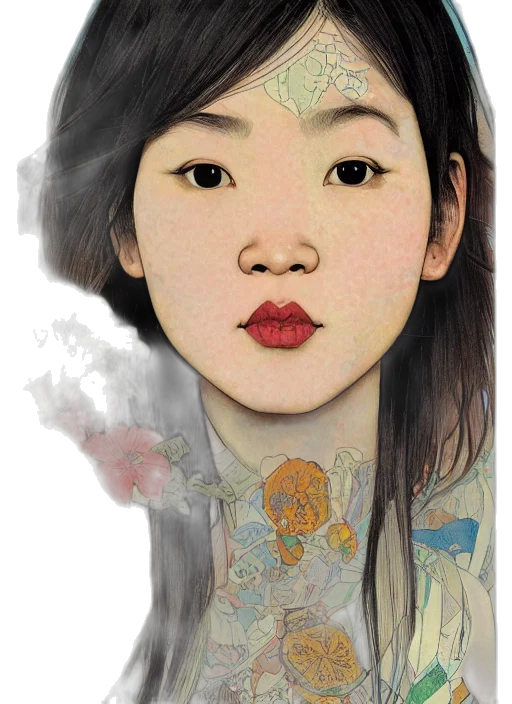 face, mask, photorealistic, oil painting, watercolor, concept art, pastel, blue transparent PNG cut-out