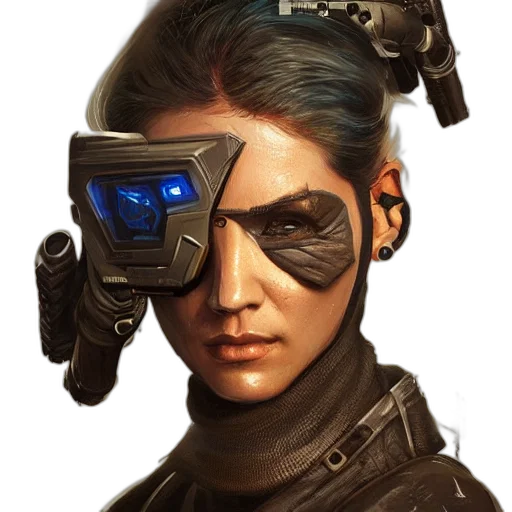 face, mask, staff, weapon transparent PNG cut-out