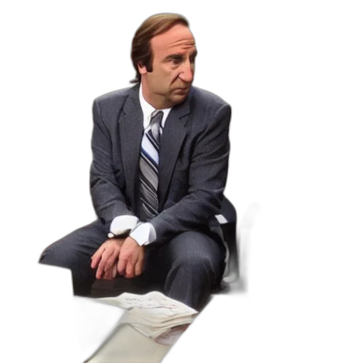 shoes, furniture, jacket, staff, saul, goodman, office transparent PNG cut-out