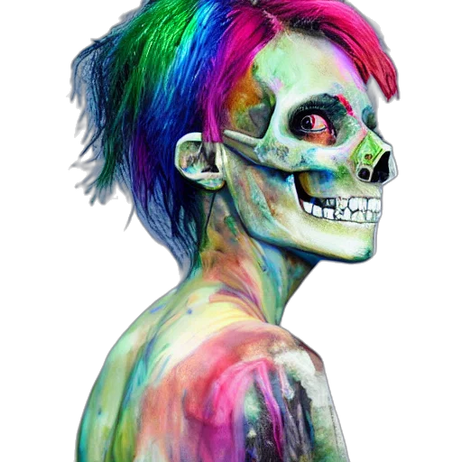 mask, face, creature, jewelry, watercolor, photorealistic, concept art, fantasy art transparent PNG cut-out