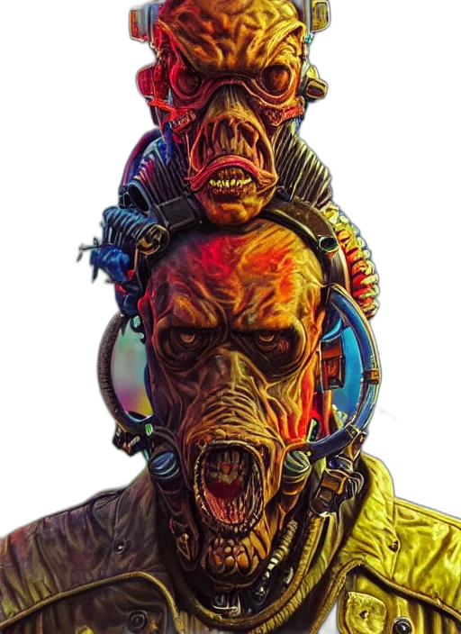 mask, face, staff, creature transparent PNG cut-out