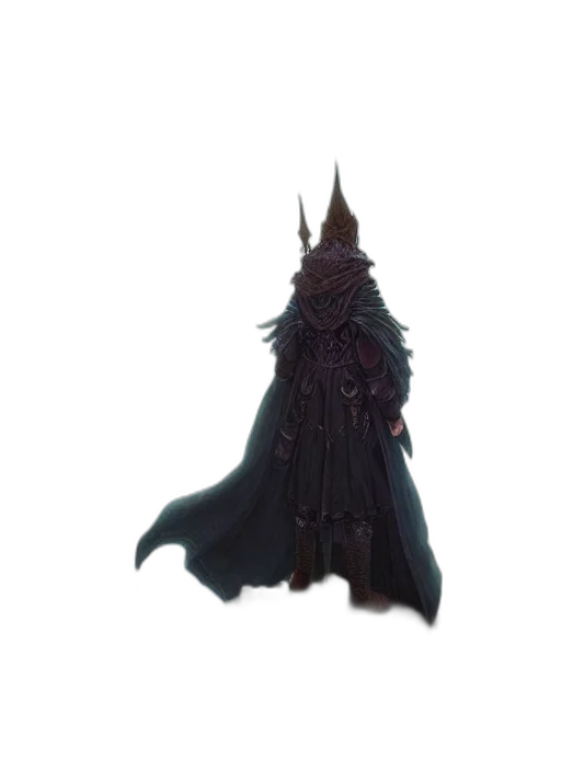 staff, mask, weapon, dress transparent PNG cut-out