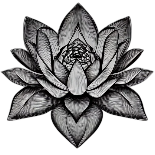flower, crown, jewelry, staff, photorealistic, pencil sketch, fantasy art, 3d render transparent PNG cut-out