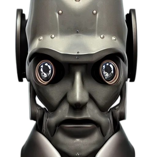 robot, mask, face, concept art transparent PNG cut-out