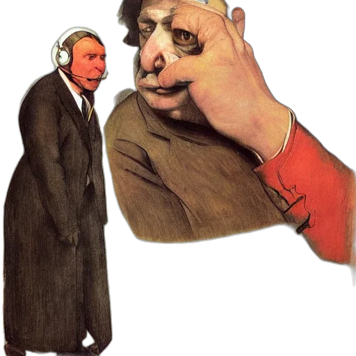 mask, face, hat, staff transparent PNG cut-out