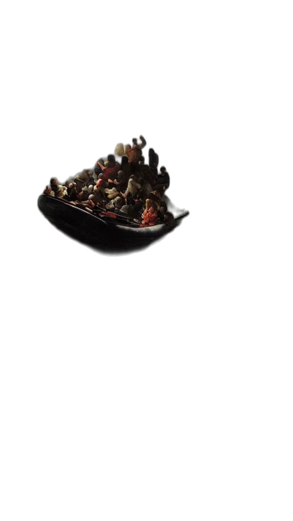 food, weapon, crown, shoes, concept art, 3d render, fire, dark transparent PNG cut-out