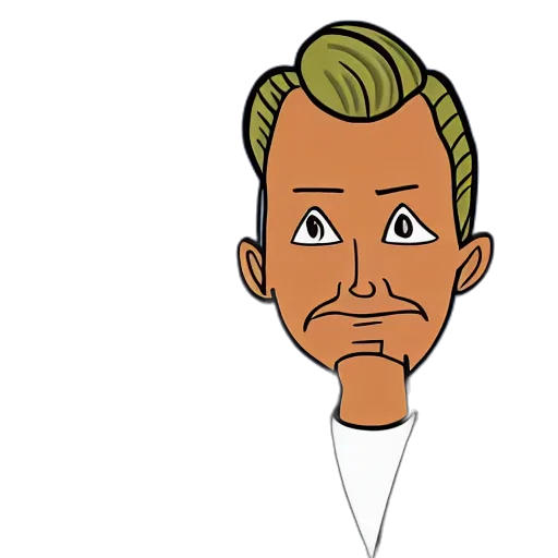 face, staff, cartoon, concept art transparent PNG cut-out