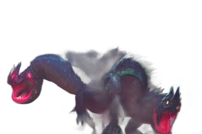 creature, dragon, animal, hair transparent PNG cut-out