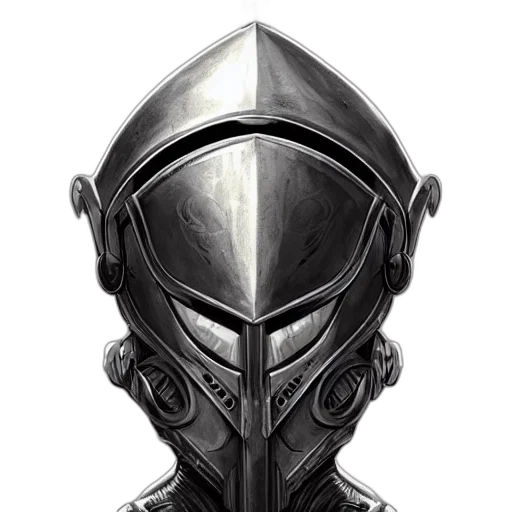 mask, face, sword, crown, fantasy art, concept art, comic book art, pixel art transparent PNG cut-out
