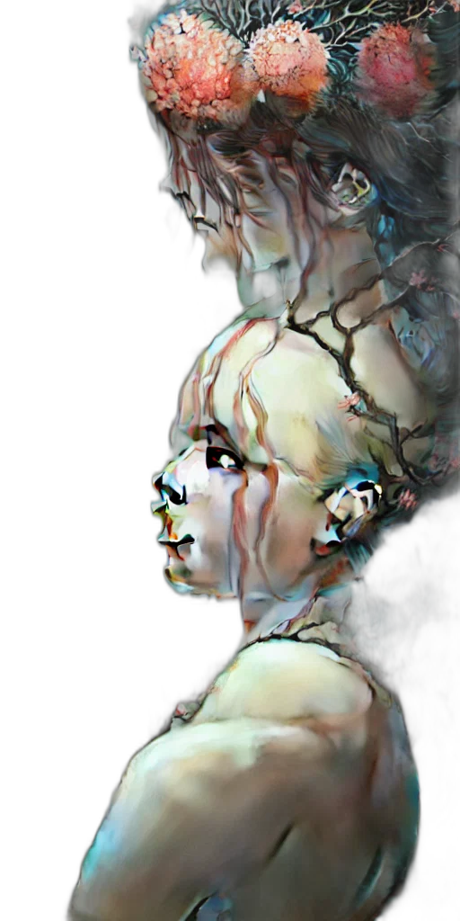 face, mask, robot, crown transparent PNG cut-out