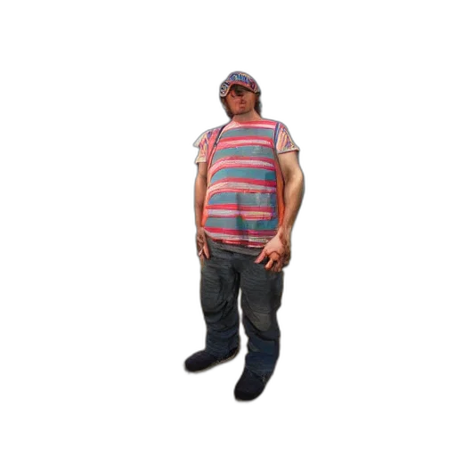 hat, staff, jacket, animal transparent PNG cut-out