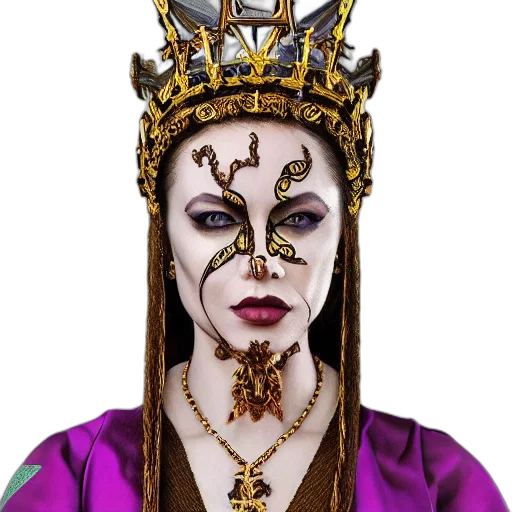 crown, mask, jewelry, face transparent PNG cut-out