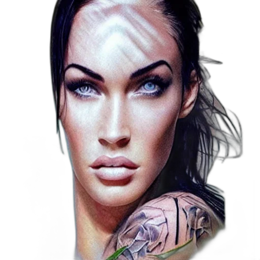 face, jewelry, photorealistic, fantasy art transparent PNG cut-out