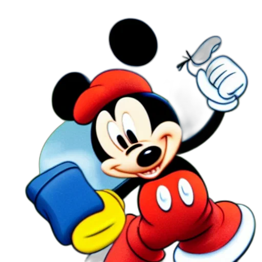 staff, weapon, animal, 3d render, photorealistic, cartoon, concept art, mickey transparent PNG cut-out