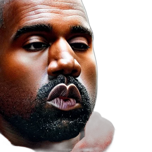 face, mask, creature, hair, photorealistic, 3d render, vaporwave, concept art transparent PNG cut-out