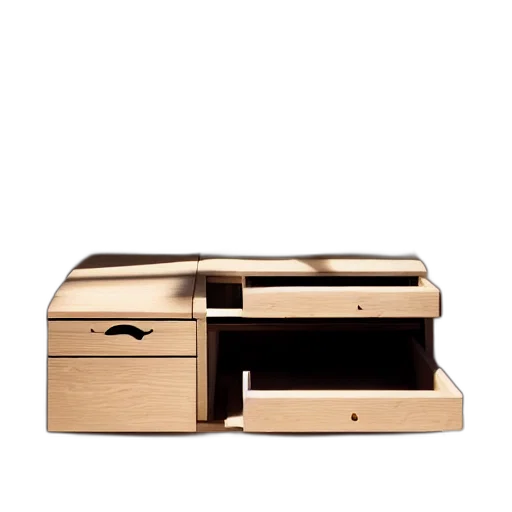furniture, jewelry, 3d render, golden transparent PNG cut-out