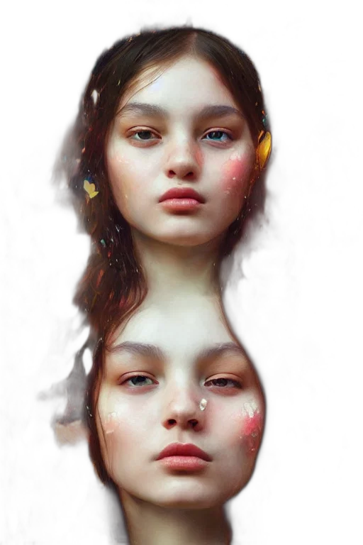 face, crown, mask, jewelry transparent PNG cut-out