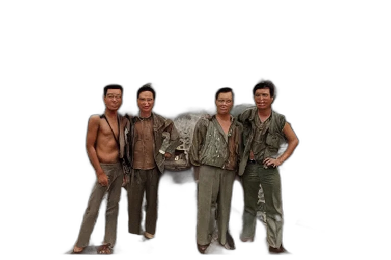 jacket, staff, 3d render, concept art, photorealistic, cartoon, earth tones, photo transparent PNG cut-out