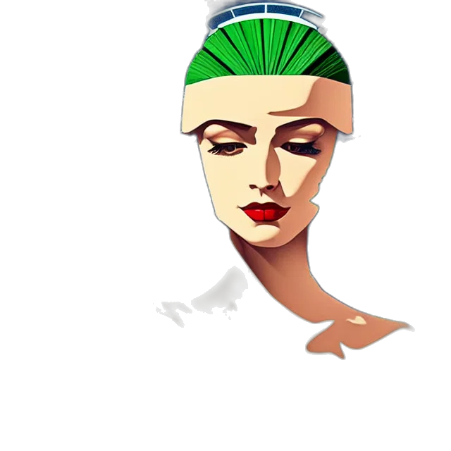 mask, face, hat, jewelry, pixel art, 3d render, photorealistic, cartoon transparent PNG cut-out