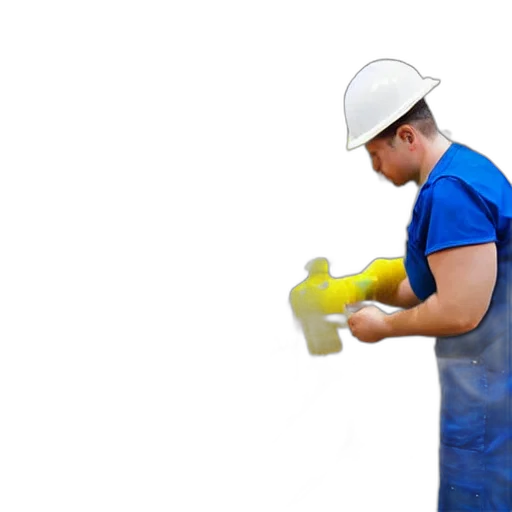 staff, bottle, workers, making transparent PNG cut-out