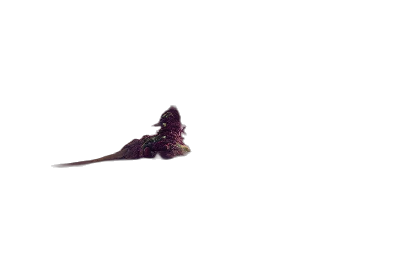 dragon, flower, staff, weapon transparent PNG cut-out