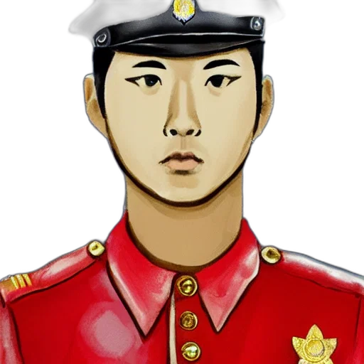 staff, face, mask, crown, photorealistic, cartoon, oil painting, concept art transparent PNG cut-out