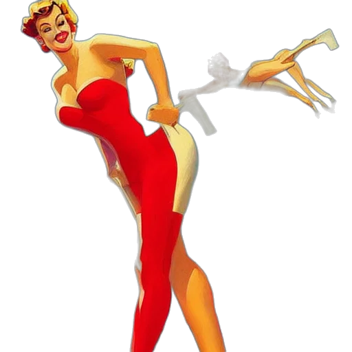 dress, staff, weapon, cartoon, concept art, comic book art, 3d render, pin transparent PNG cut-out