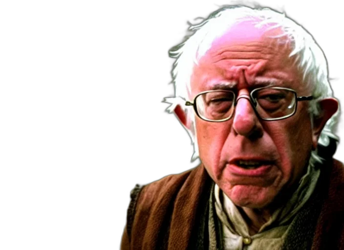 film, still, bernie, sanders transparent PNG cut-out