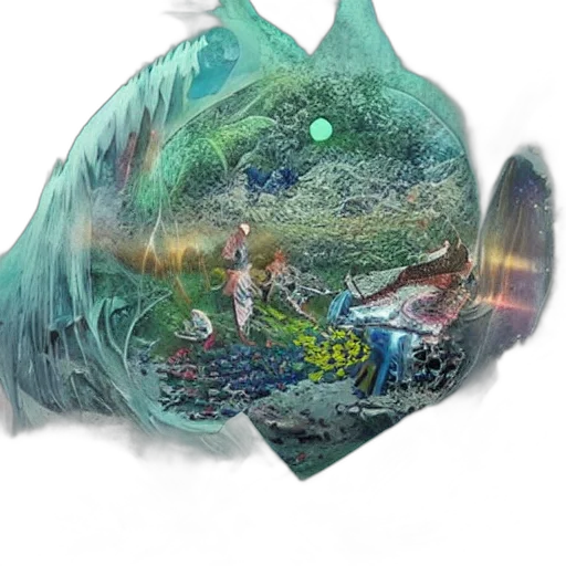 mask, hat, dragon, crown, fantasy art, concept art, 3d render, photorealistic transparent PNG cut-out