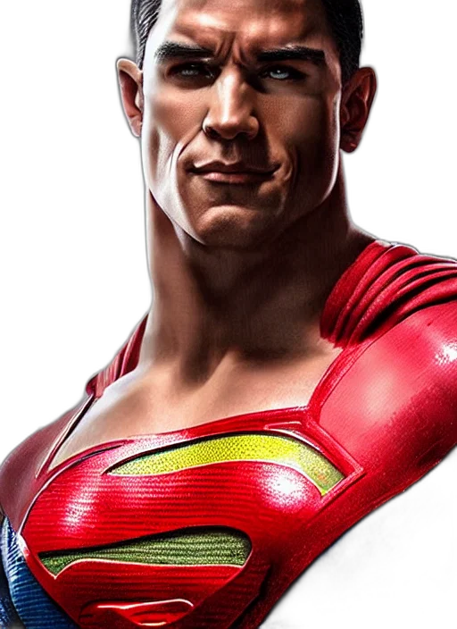 face, comic book art, photorealistic, 3d render transparent PNG cut-out