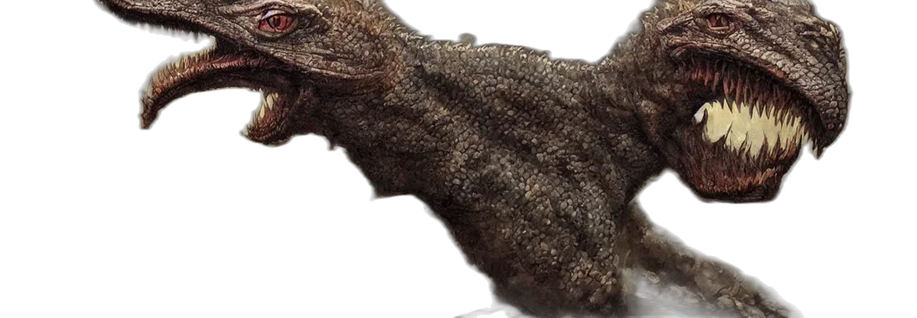 dragon, hair, creature, animal transparent PNG cut-out