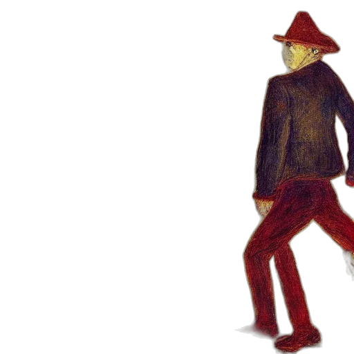 hat, jacket, mask, concept art transparent PNG cut-out