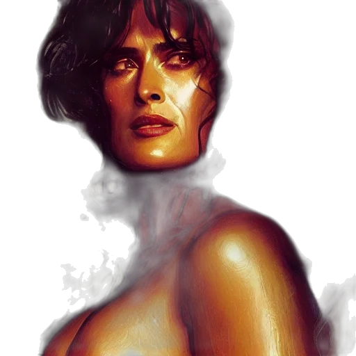 face, photorealistic, comic book art, concept art transparent PNG cut-out