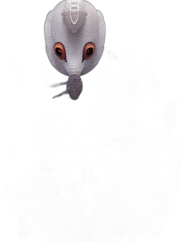 robot, mask, creature, animal, 3d render, concept art, photorealistic, cartoon transparent PNG cut-out