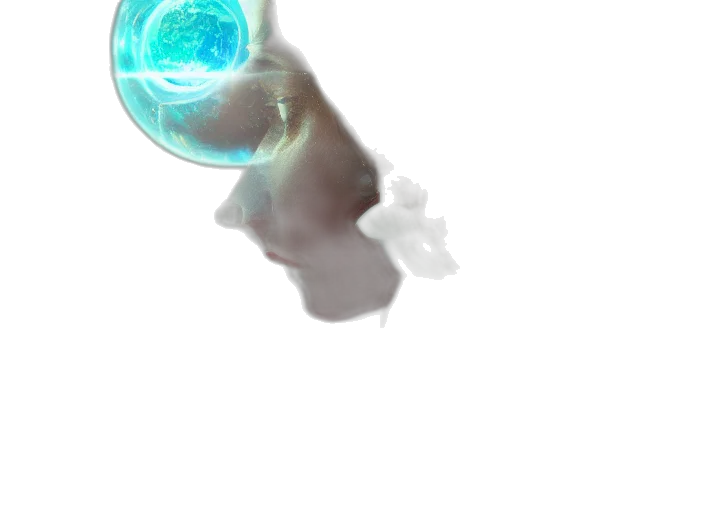 mask, bottle, staff, face, 3d render, concept art, photorealistic, fantasy art transparent PNG cut-out