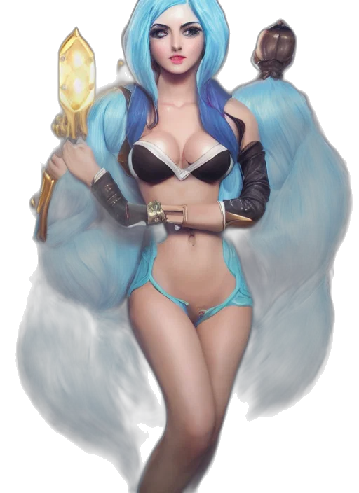 staff, fantasy art, concept art, anime transparent PNG cut-out