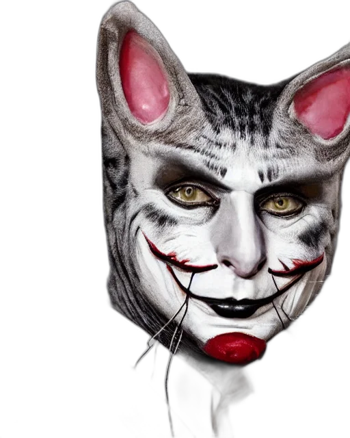 mask, photorealistic, concept art, fantasy art, mauricio, macri, elaborate, cat transparent PNG cut-out
