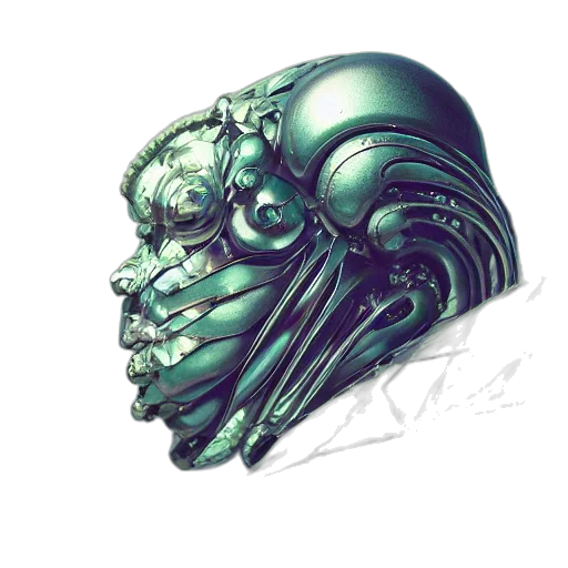 mask, robot, face, creature transparent PNG cut-out