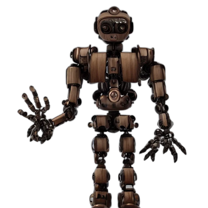 robot, staff, weapon, animal transparent PNG cut-out