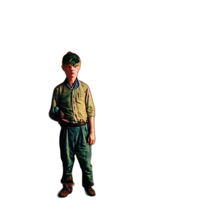 staff, jacket, animal, hat transparent PNG cut-out