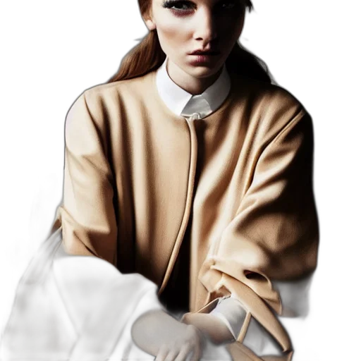 jacket, jewelry, face, dress transparent PNG cut-out
