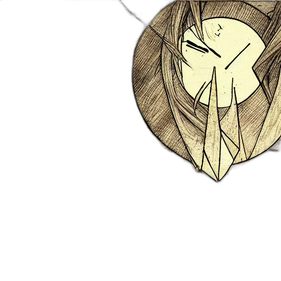 mask, hair, umbrella, flower, anime, concept art, comic book art, cartoon transparent PNG cut-out