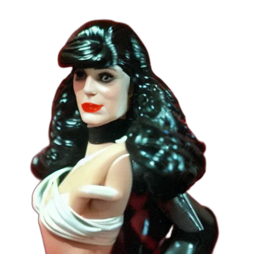 3d render, comic book art, concept art, photorealistic, photograph, femme, fatale, collectable transparent PNG cut-out